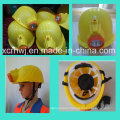 China De alta calidad Mining LED lámpara de casco de seguridad precio de fábrica, sombrero de minero de carbón y tapas con explosión de prueba de luz LED, minero de seguridad con el casco de cabeza LED de la lámpara